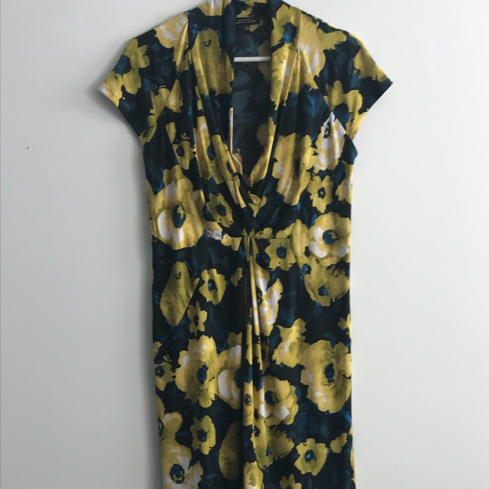Tahari Floral Print Dress